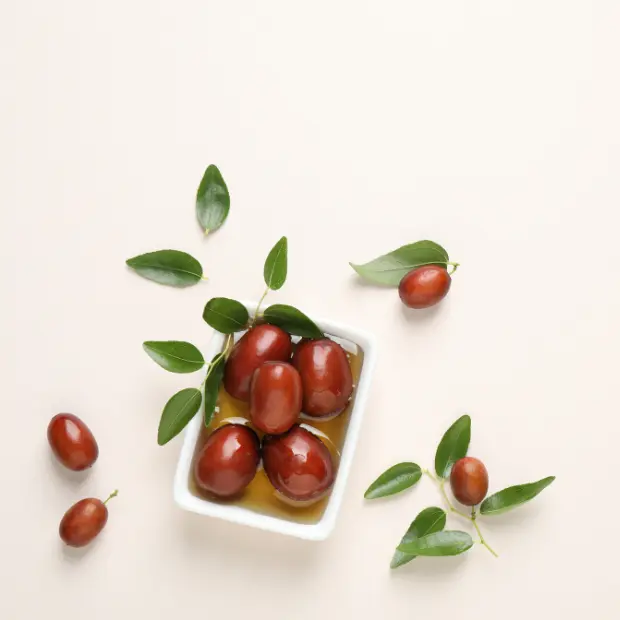 Mimics natural scalp oils, balances moisture, supports hair growth, nourishes deeply, enhances scalp health.