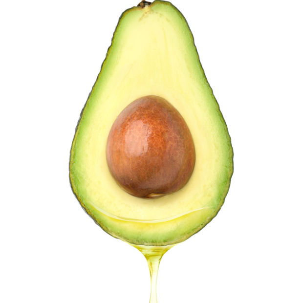 Rich in fatty acids, vitamins, and antioxidants, avocado oil deeply conditions hair, smooths texture, and helps repair damage.